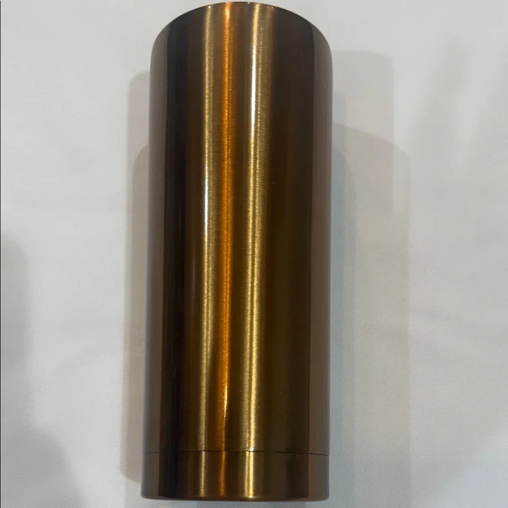 Starbucks Metallic gold holiday Tumbler
